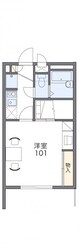 レオパレス川添Ⅱの物件間取画像